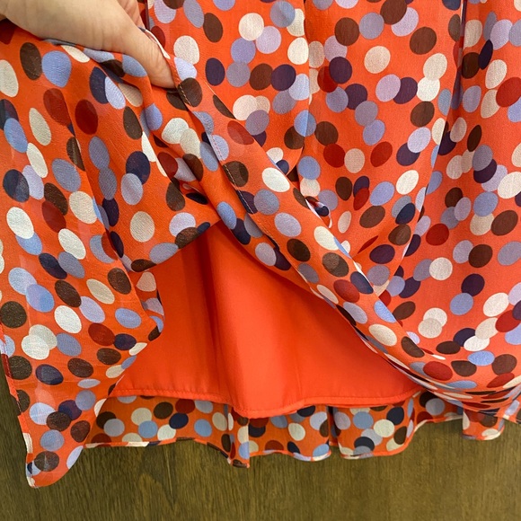 Boden pink polka dot summer tea dress - Picture 6 of 11